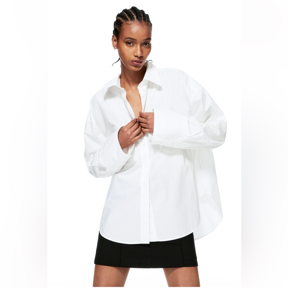 H&M Oversized White Women's Top